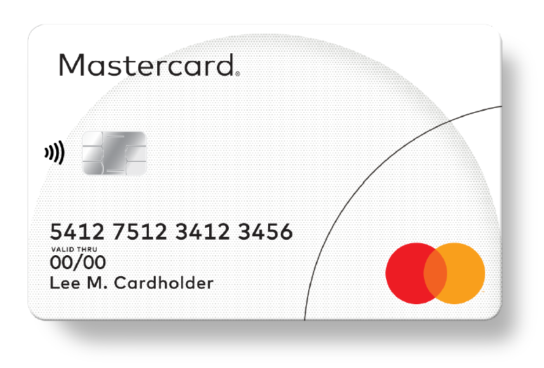 Image of compliant use of Mastercard card artwork in marketing