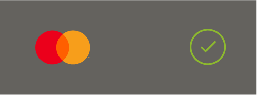 Image of sufficient background contrast for the Mastercard logo Image of sufficient background contrast for the Mastercard logo