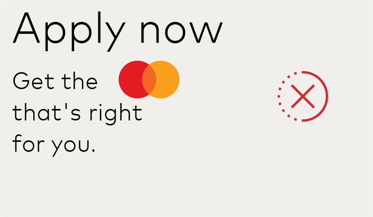 Image of incorrect read-through of the Mastercard logo Image of incorrect read-through of the Mastercard logo