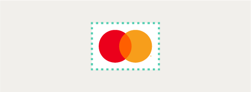 Image of Mastercard Symbol clear space Image of Mastercard Symbol clear space
